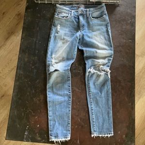 Joe’s Jeans skinny ankle distressed
